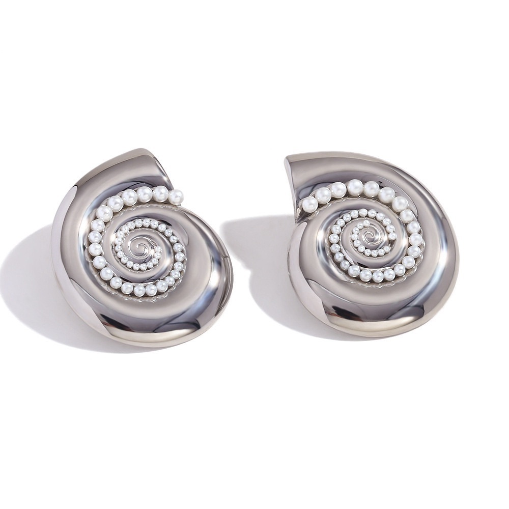 NEW💎Silver Shell Earrings*Ocean Inspired Earrings*Lightweight Earrings